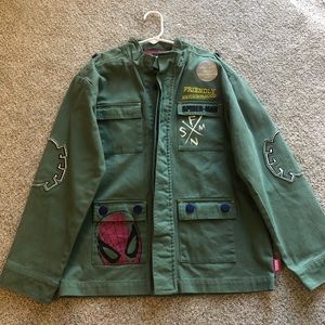 Kids spider man jacket